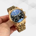 HK2802-IWC ROSE SİYA KADRAN ERKEK KOL SAATİ