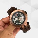 HK3111-VERSACE SİLİKON KORDON ERKEK KOL SAATİ