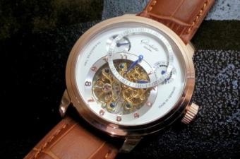 HK594-GLASHUTTE ROSE GOLD