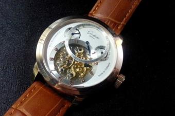HK593-GLASHUTTE ROSE GOLD