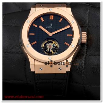 HK1573-HUBLOT CENEVE VENDOME TOURBİLLİON ERKEK KOL SAATİ