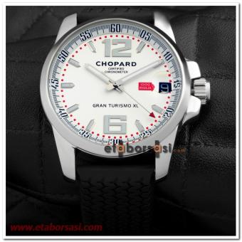HK1634-CHOPARD GRAN TURISMO XL GÜMÜŞ KASA
