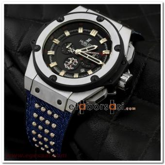 HK1698-HUBLOT BİG KİNG MAVİ YENİ MODEL 