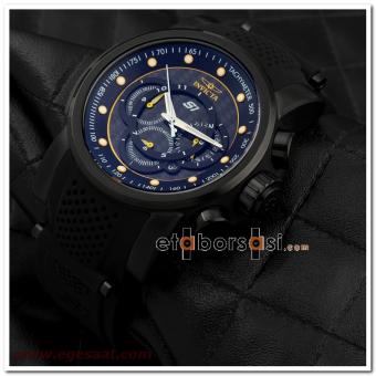 HK1731-İNVİCTA S1 RALLY BLACK ERKEK SAATİ