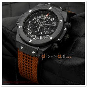 HK1736-HUBLOT BİG BANG FERRARİ CARBON  YENİ MODEL