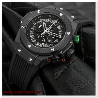 HK1747-HUBLOT BİG BANG FERRARİ CARBON  YENİ MODEL