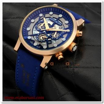 HK1817-MONT BLANC MAVİ ERKEK KOL SAATİ