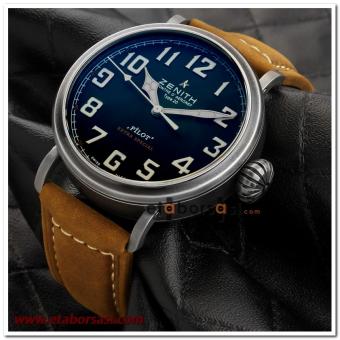 HK1881-ZENİTH MONTREO AERONEF PİLOT CARBON KASA