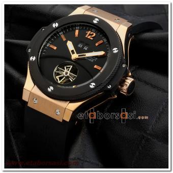 HK1906-HUBLOT BİG BANG TURBULON ERKEK SAATİ