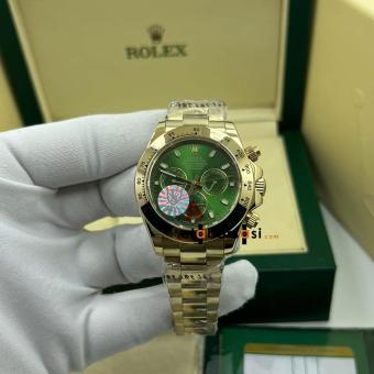 HK2565-ROLEX DAYTONA GOLD ERKEK SAATİ
