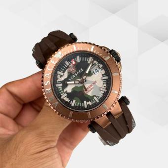 HK3111-VERSACE SİLİKON KORDON ERKEK KOL SAATİ