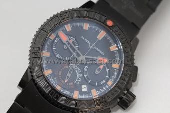 HK741-ULYSSE NARDIN MARINE DIVER SİYAH