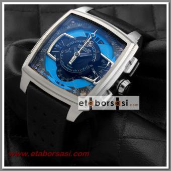 HK1380-TAG HEUER MONACO MİKROGRAPF GÜMÜŞ