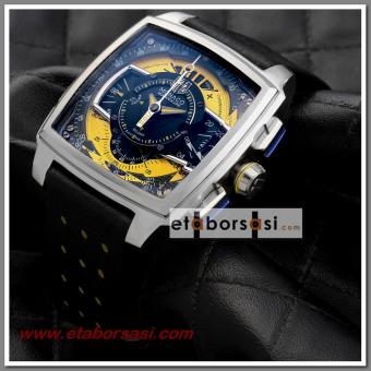 HK1381-TAG HEUER MONACO MİKROGRAPF GÜMÜŞ