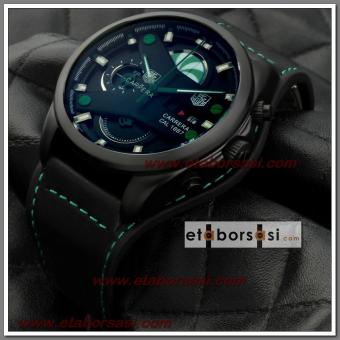 HK1466-TAG HEUER CARRERA CAL 1887 YENİ MODEL YEŞİL