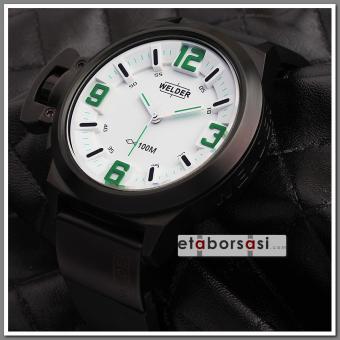 HK679-WELDER OTOMATİK BEYAZ KADRAN SİYAH PVD KASA