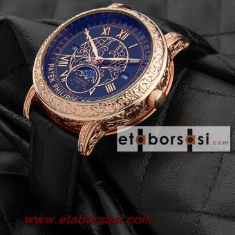 HK1185-PATEK PHİLİPPE SKY MOON SİYAH KADRAN