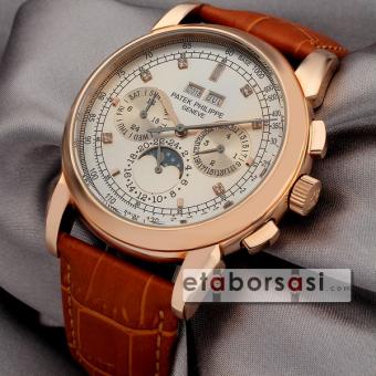 HK848-PATEK PHİLİPPE COMPLİCATİON TAŞLI GOLD KASA