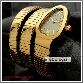 HK1322-BVLGARİ SERPENTİ ROSE GOLD YENİ BAYAN SAATİ