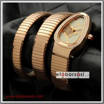 HK1314-BVLGARİ SERPENTİ ROSE GOLD BAYAN SAATİ