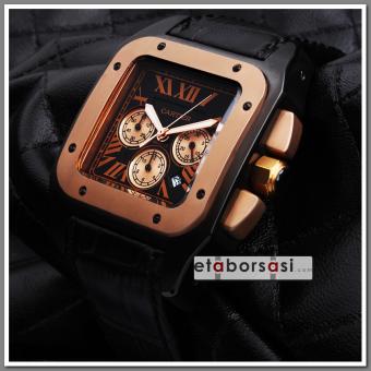 HK1204-CARTİER SANTOS 100 GOLS KASA KRONO