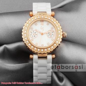 HK855-GUESS COLLECTİON BEYAZ SERAMİL SWAROVSKİ