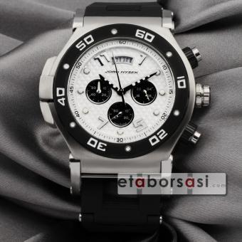 HK1137-JORG HYSEK CHRONOGRAPH BEYAZ KADRAN