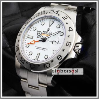 HK1206-ROLEX EXPLORER GÜMÜŞ KASA BEYAZ KADRAN
