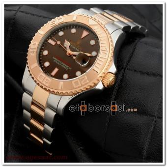 HK1760-ROLEX OYSTER YACHT MASTER TWO TONE YENİ