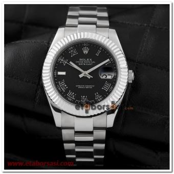 HK2289-ROLEX OYSTER DATEJUST 41 MM SİLVER