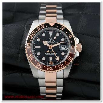 HK2295-ROLEX OYSTER GMT MASTER TWO TONE YENİ